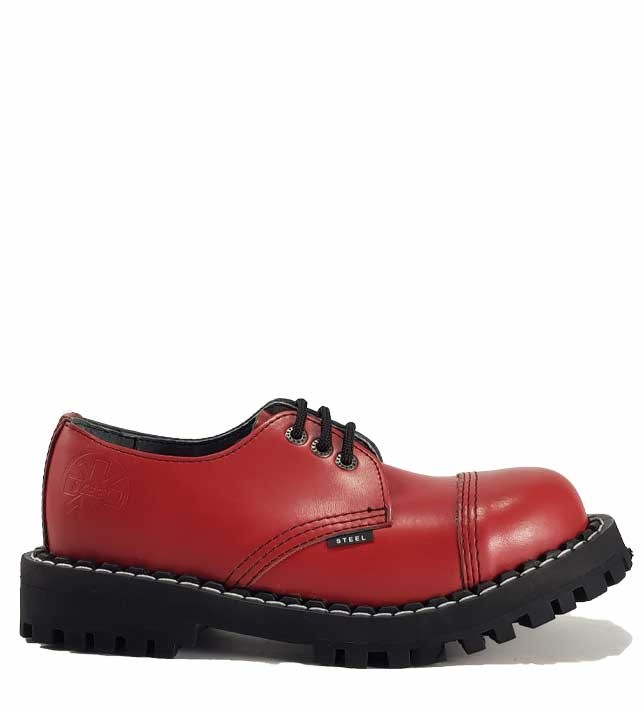Boots Doc Martens 10 Loch Stahlkappe Dr Martens Stahlkappe Rot