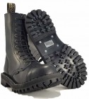 Steel Stiefel 10 Loch Schwarz Vegan