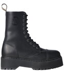 Steel Stiefel 10 Loch Schwarz Alessia