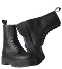 Steel Stiefel 10 Loch Schwarz Alessia