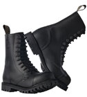 Steel Stiefel 10 Loch Schwarz BO