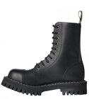 Steel Stiefel 10 Loch Schwarz Monster