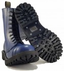 Steel Stiefel 10 Loch Blau