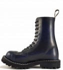 Steel Stiefel 10 Loch Blau Rub Off