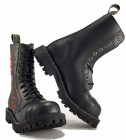 Steel Stiefel 10 Loch Flamme