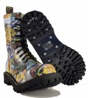 Steel Stiefel 10 Loch Graffiti