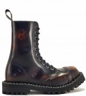 Steel Stiefel 10 Loch Orange Rub Off