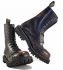Steel Stiefel 10 Loch Orange Rub Off