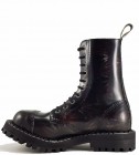 Steel Stiefel 10 Loch UK Flagge Rub Off