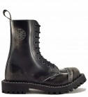 Steel Stiefel 10 Loch Weiß Rub Off