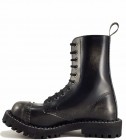 Steel Stiefel 10 Loch Weiß Rub Off