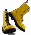 Steel Stiefel 10 Loch Gelb
