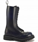 Steel Stiefel 15 Loch Blau Rub Off