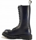 Steel Stiefel 15 Loch Blau Rub Off