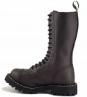 Steel Stiefel 15 Loch Braun