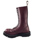 Steel Stiefel 15 Loch Burgunder 