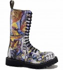 Steel Stiefel 15 Loch  Graffiti
