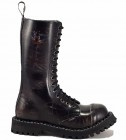 Steel Stiefel 15 Loch UK Flagge Rub Off