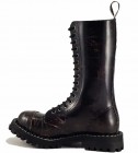 Steel Stiefel 15 Loch UK Flagge Rub Off