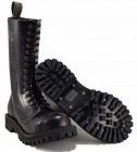 Steel Stiefel 15 Loch UK Flagge Rub Off