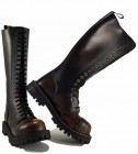 Steel Stiefel 20 Loch Orange Rub Off