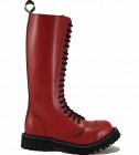 Steel Stiefel 20 Loch Rot