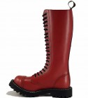 Steel Stiefel 20 Loch Rot