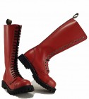 Steel Stiefel 20 Loch Rot
