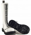 Steel Stiefel 20 Loch Weiß