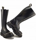Steel Stiefel 20 Loch Weiß Rub Off