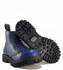 Steel Stiefel 6 Loch Blau