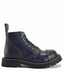 Steel Stiefel 6 Loch Blau Rub Off