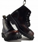 Steel Stiefel 6 Loch Orange Rub Off