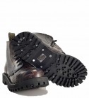 Steel Stiefel 6 Loch UK Flagge Rub Off
