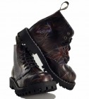 Steel Stiefel 6 Loch UK Flagge Rub Off