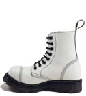 Steel Stiefel 8 Loch Weiss Air Big Eye