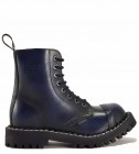 Steel Stiefel 8 Loch Blau Rub Off
