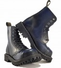 Steel Stiefel 8 Loch Blau Rub Off