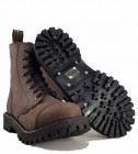 Steel Stiefel 8 Loch Braun