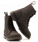 Steel Stiefel 8 Loch Braun Air No Cap