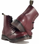 Steel Stiefel 8 Loch Burundy Air