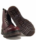 Steel Stiefel 8 Loch Burundy Air