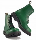 Steel Stiefel 8 Loch Grün