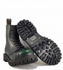 Steel Stiefel 8 Loch Grün Rub Off