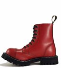 Steel Stiefel 8 Loch Rot