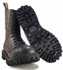 Steel Stiefel 10 Loch Flamme