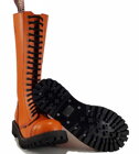 Steel Stiefel 20 Loch Orange