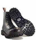 Steel Stiefel 8 Loch Weiß Rub Off