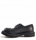 Steel Schuhe 3 Loch Schwarz