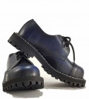 Steel Schuhe 3 Loch Blau Rub Off